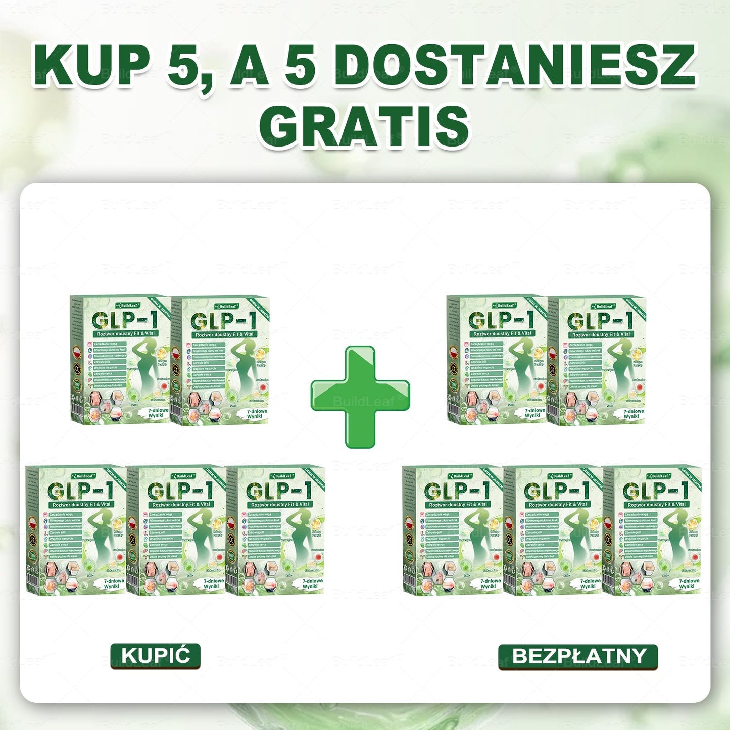 Oficjalny sklep Polska | ☘️BuildLeaf® GLP-1 8-w-1 Fit & Vital Rozwiązanie (Jednorazowe dziennie, widoczne zmiany w ciągu 7 dni) ✅ Otyłość, zdrowie sercowo-naczyniowe, cukrzyca, bezdech senny, zdrowie jelit, problemy ze stawami i inne.